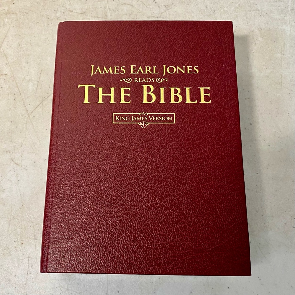 James Earl Jones Reads the Bible: New Testament KJV (2006) 15-Disc CD Set